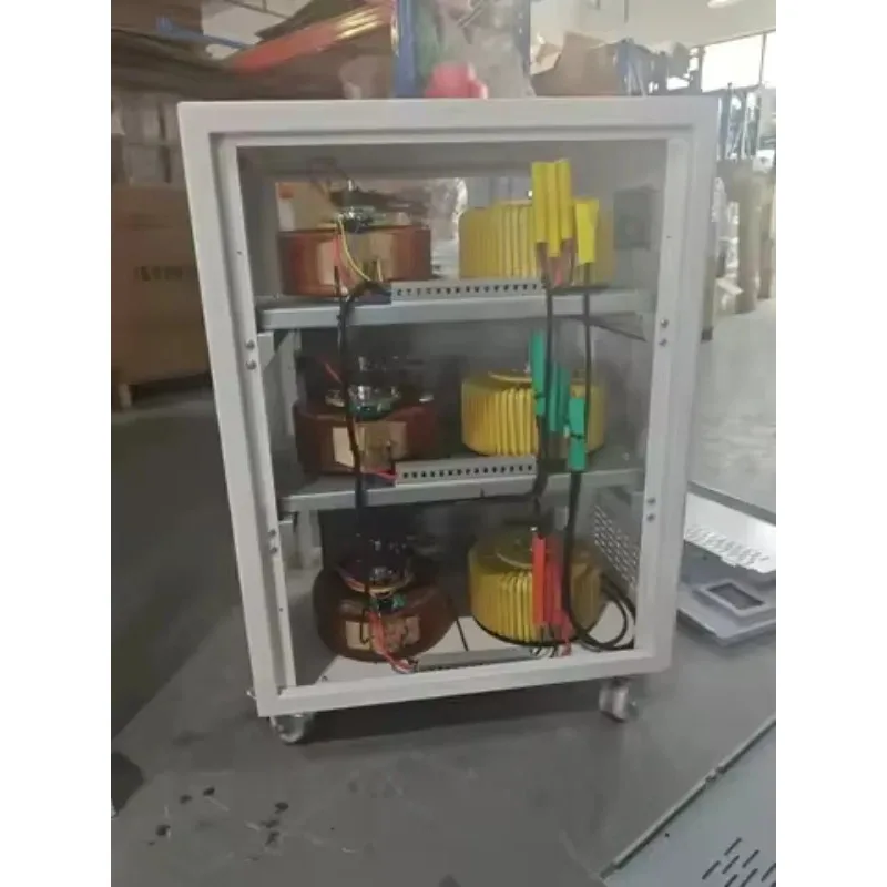 10kV 20kVA 30kVA 40kVA Servo Voltage Regulator, Automatic Stabilizer with Copper Coil, 380V/400V 3-Phase