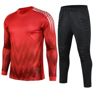 Fußball -Torhüter -Trikots für Kinder, Fußballuniformen für Männer und Frauen, Ellbogenschutz, Fußball -Torhüter -Keeper Trikots, Rugby -Shirts, Sport Kit, 2024 8 Hauptziele Einheitliche Verkäufe - №6