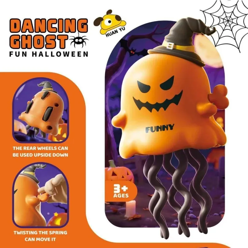 Nuovi giocattoli per bambini con mais danzante magico Inerzia tirare indietro Polpo creativo Tazza intera Giocattoli divertenti Natale, Halloween