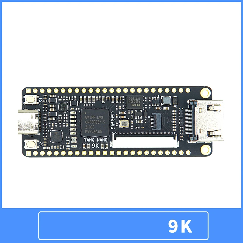 For Sipeed Tang Nano 9K FPGA Development Board GOWIN GW1NR-9 RISC-V HD with Type C Cable