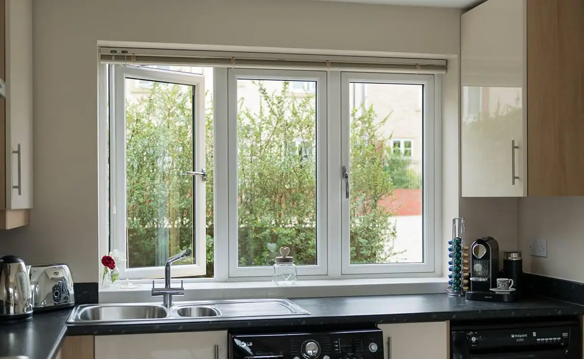 Ultra Narrow Aluminum Frame Casement Window with Double Tempered Glass Soundproof Windproof Casement Windows Modern Design