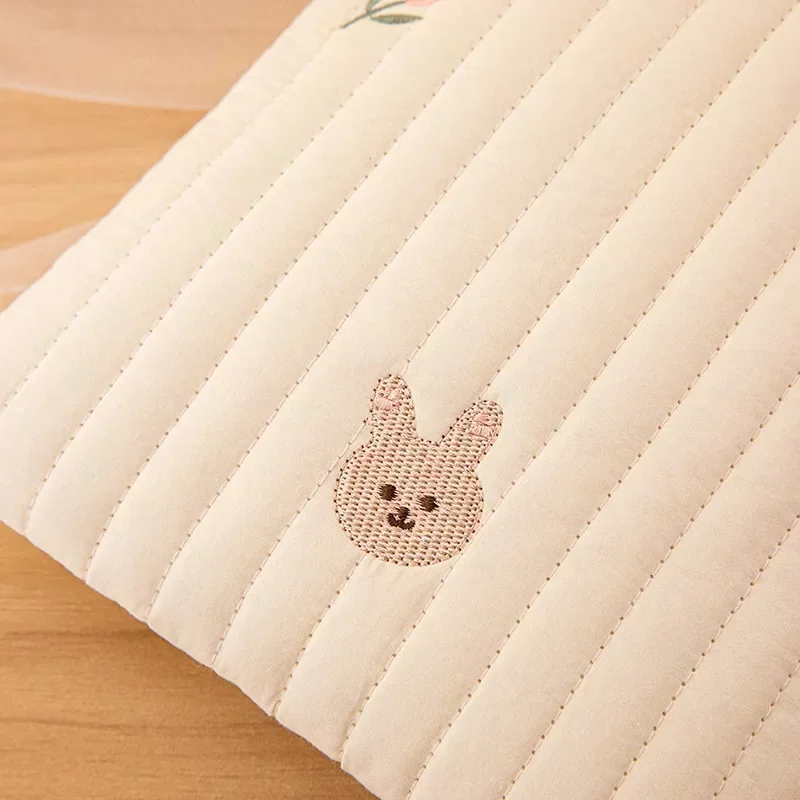 القطن حفاضات الطفل حقيبة الحفاض الحقيبة السفر عربة تخزين أكياس كوريا الجنوبية Ins لطيف الدب التطريز الأم حقيبة حقائب اليد