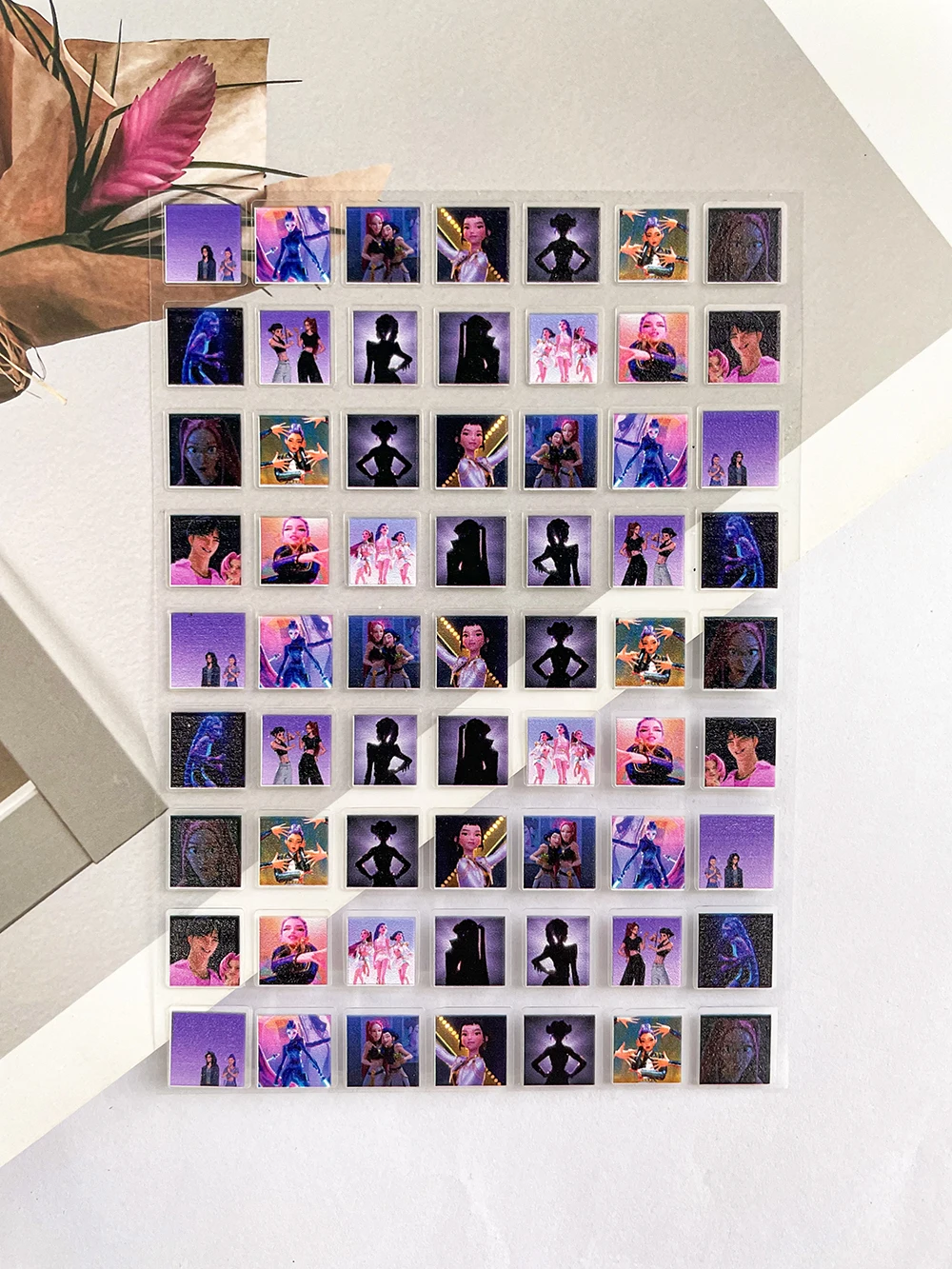 شعبية البسيطة أنيمي Kpop الصيادين شيطان ساجا بنين الأمتعة العلامات ملصقات مسمار الفن مقاوم للماء Diy بها بنفسك Loptop الغيتار لاصقة تزيين #3