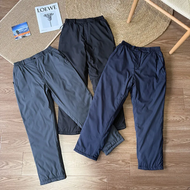 

Осень/зима уличные утолщенные прямые брюки на флисовой подкладке теплые повседневные универсальные длинные брюки унисекс