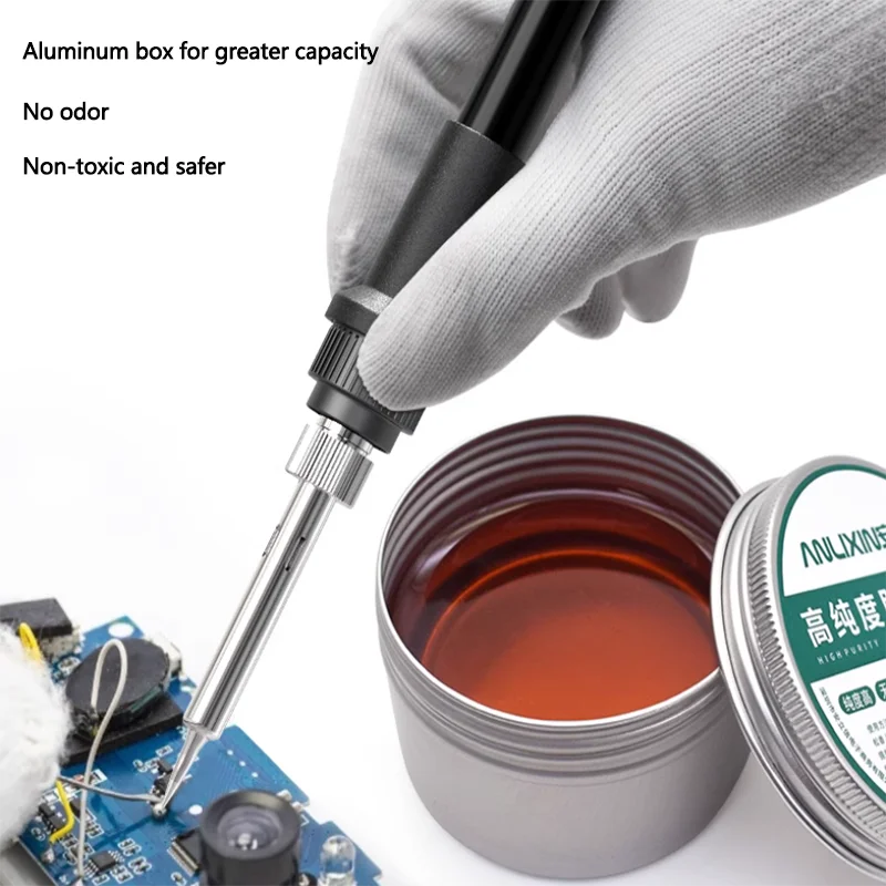 Lead-free solder paste high purity solder rosin solder soldering iron maintenance welding flux welding oil environmental protect