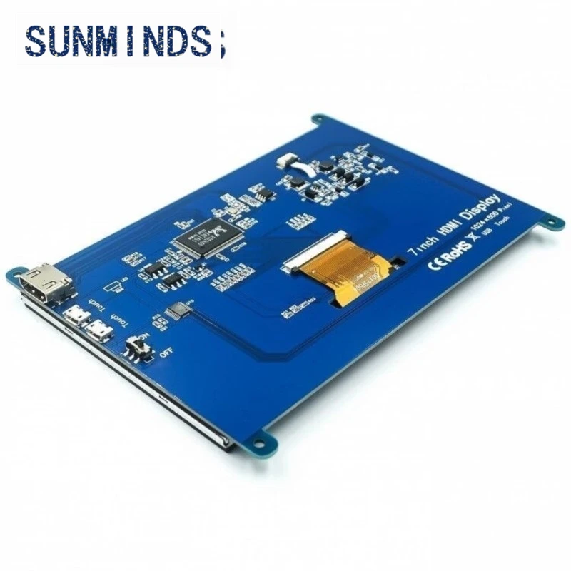 7 inch LCD-scherm 2/3/4 generatie B compatibel raspberry PI 41024*600 HDMI