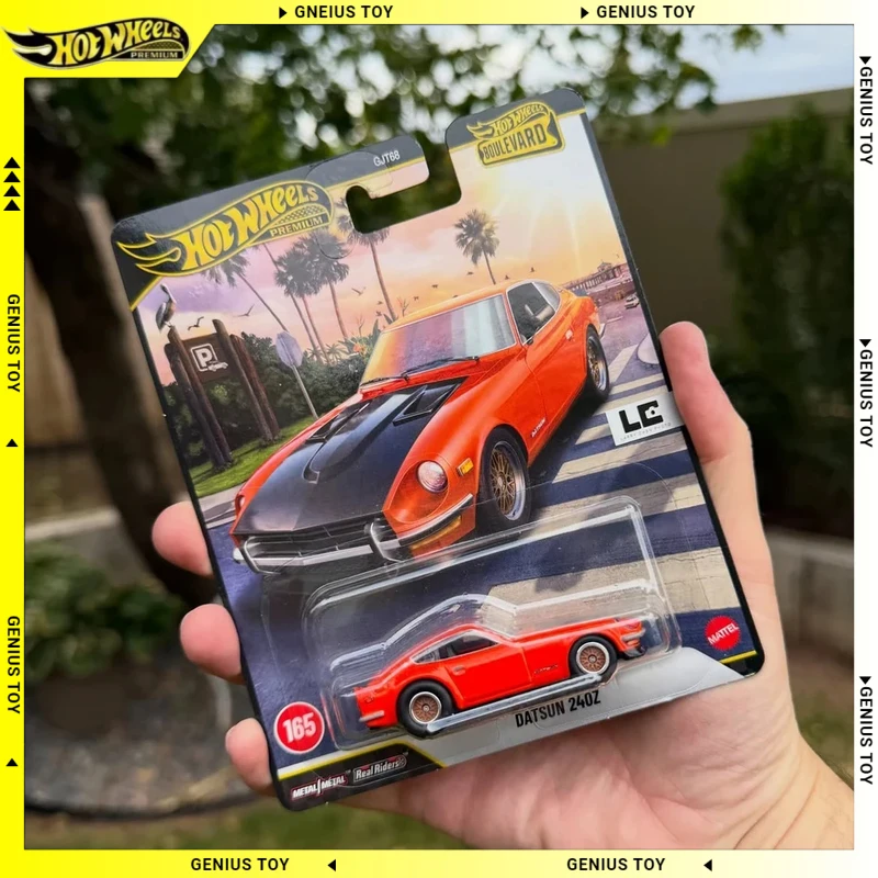 Hot Wheels Premium 2026 New Boulevard #165 DATSUN 240Z 1:64 Diecast Alloy Metal Body Car Model Collectible Vehicle Toy