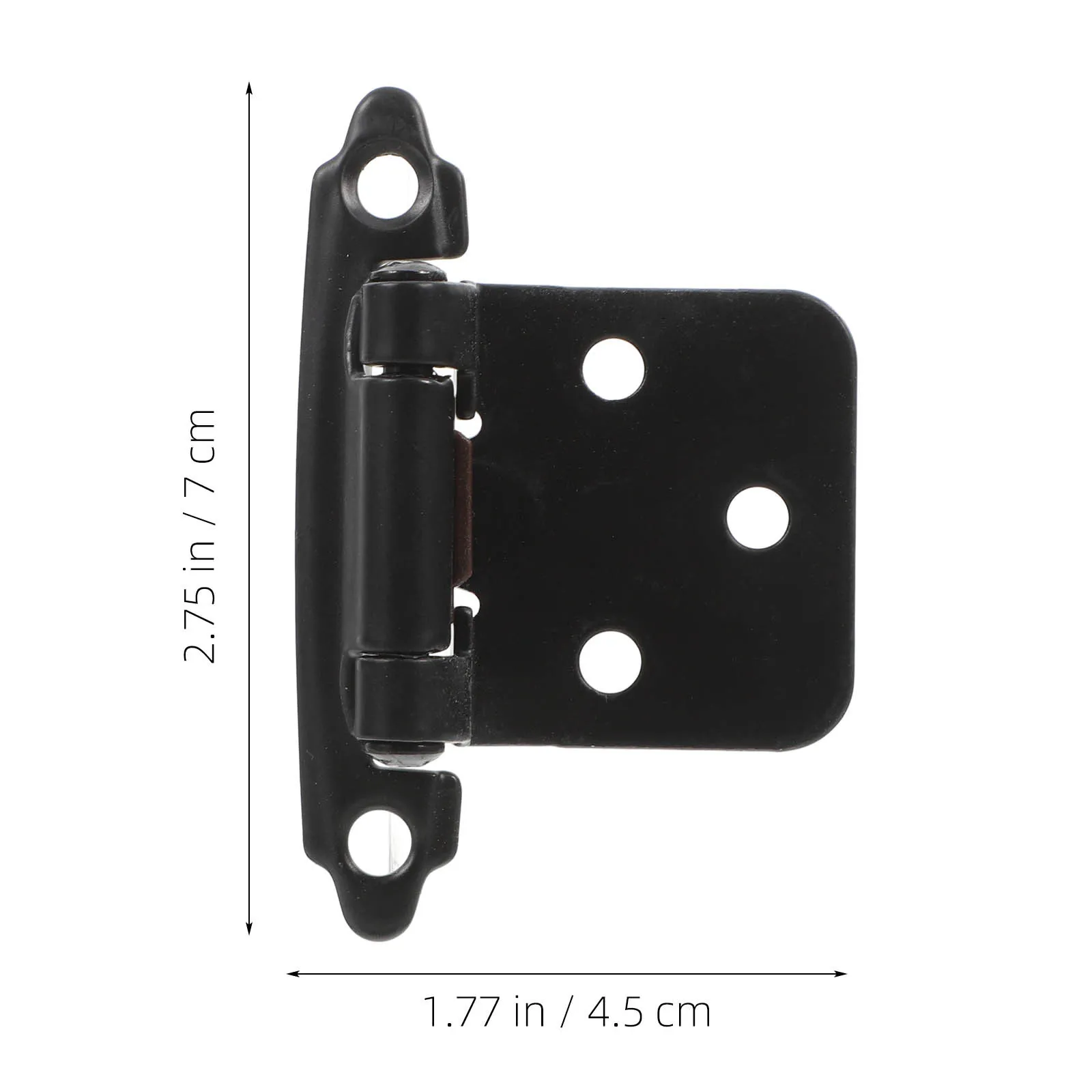 Cerniere a molla sovrapposte da 6 pezzi da 1 2 pollici Esperienza di chiusura liscia e silenziosa Cerniere a chiusura automatica per mobili da cucina moderni