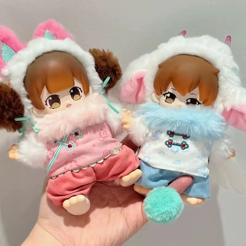 

Genuine Dao Mu Bi Ji Mountain And Sea Divine Beasts Series Blind Box Vinyl Plush Dolls Wuxie Zhang Qi Ling Mystery Box Toys Gift