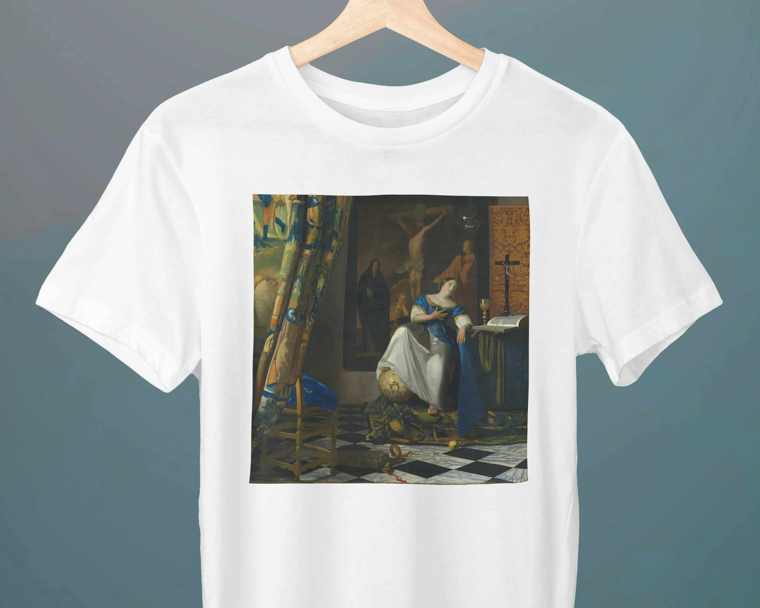 The Allegory of Faith Johannes Vermeer Painting Unisex