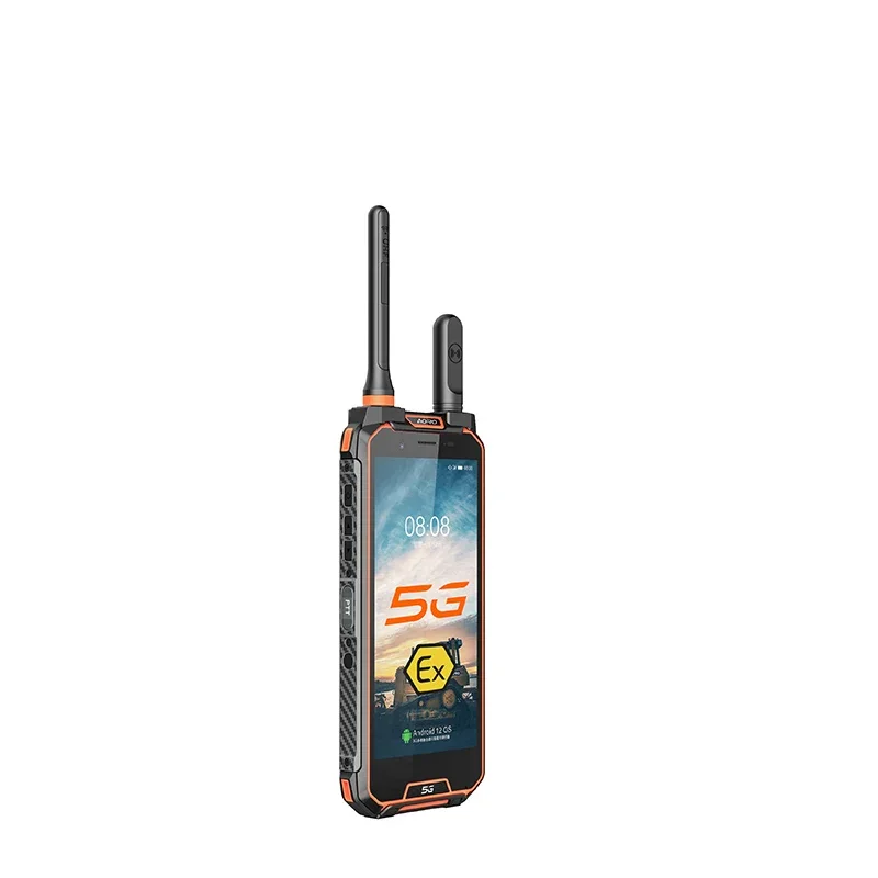 Aoro M5 5G ネットワーク 8gb + 256gb IECEx Android Division 21 Ex 本質安全ゾーン 2 Ex 電話 ATEX 頑丈な電話 Uhf トランシーバー