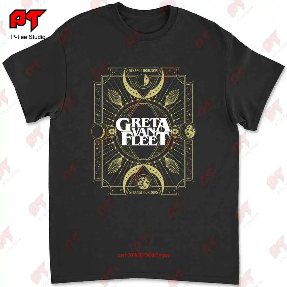 Greta Van Fleet Strange Horizons 2021 Tour T-shirt 3DPC