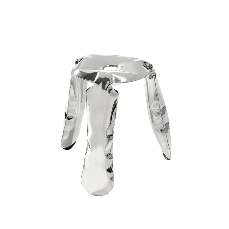 

Modern Living Room Stainless Steel Low Balloon Shoe Changing Home