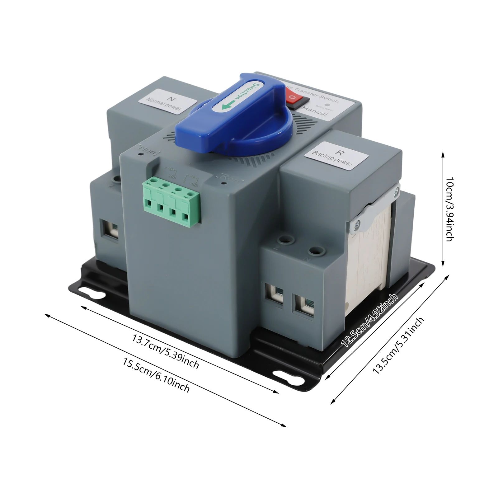 2P 63A ATS مفتاح نقل تلقائي مزدوج الطاقة لمفتاح تغيير المولد 110 فولت GCQ2-63/2-فشل طاقة شتوي منخفض الحرارة #4