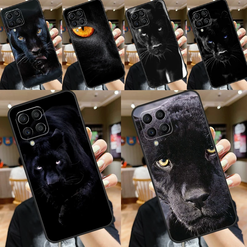 Cheetah Panther For Samsung Galaxy M54 M34 M14 M53 M33 M13 M12 M32 M52 M20 M15 M55 M21 M51 M31s M30s Case