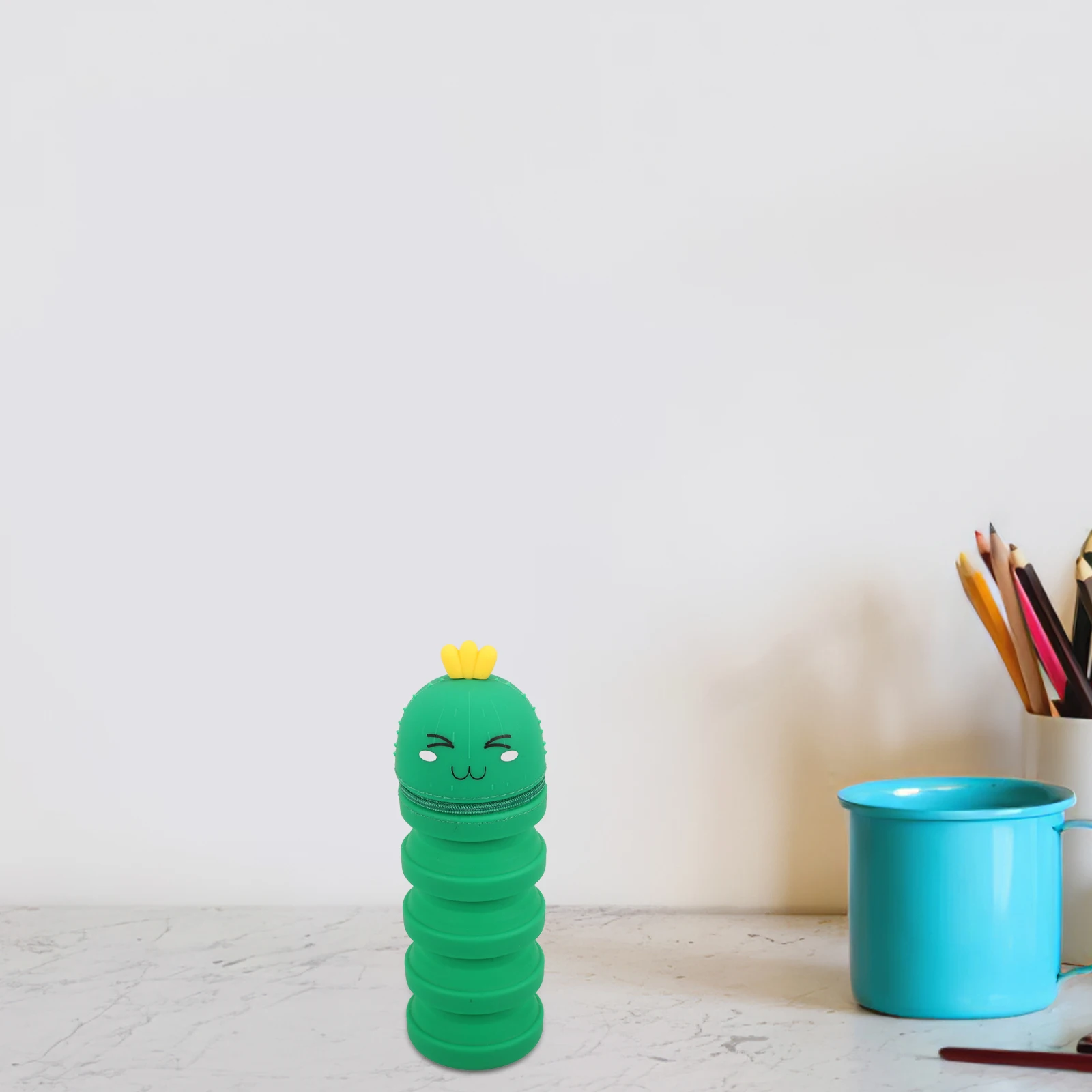 Telescopic Pen Holder Handheld Pencil Daily Pouch Lovely Adorable Storage Bag Holders