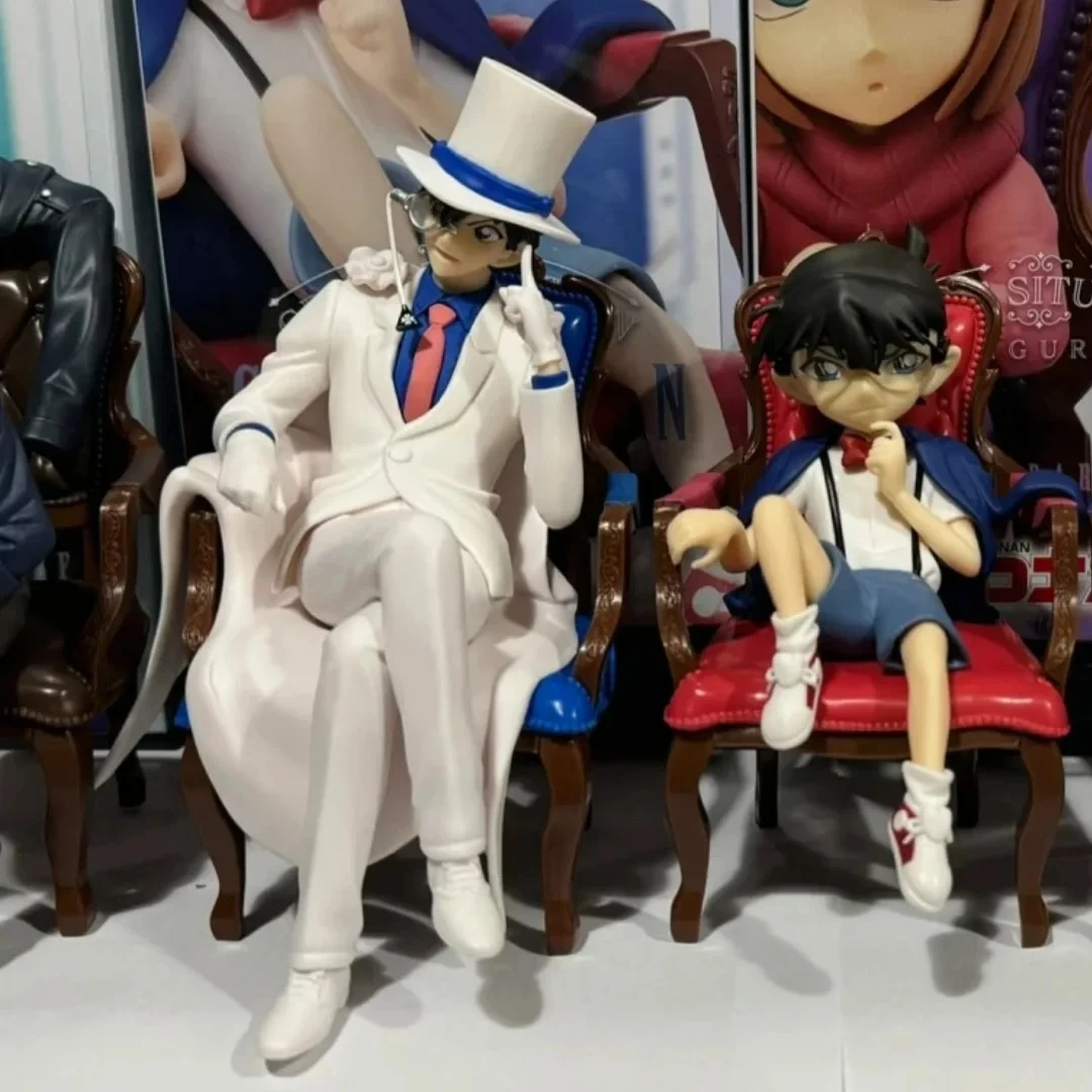 

Famous Detective Conan Strange Thief Kidd Ashwara Ai Yasukuni Shuichi Akai Chair Seating Handmade Exquisite Desktop Decorat Toy