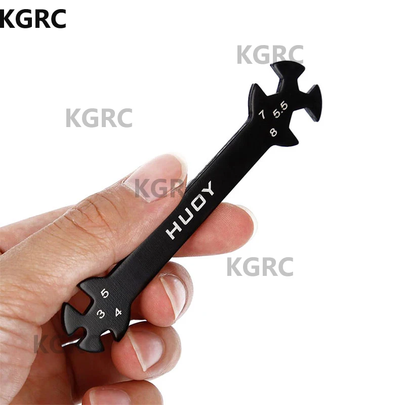 6 in 1 RC Hudy Special Tool Wrench 3/4/5/5.5/7/8MM for Turnbuckles & Nuts Rc Drone Car Boat