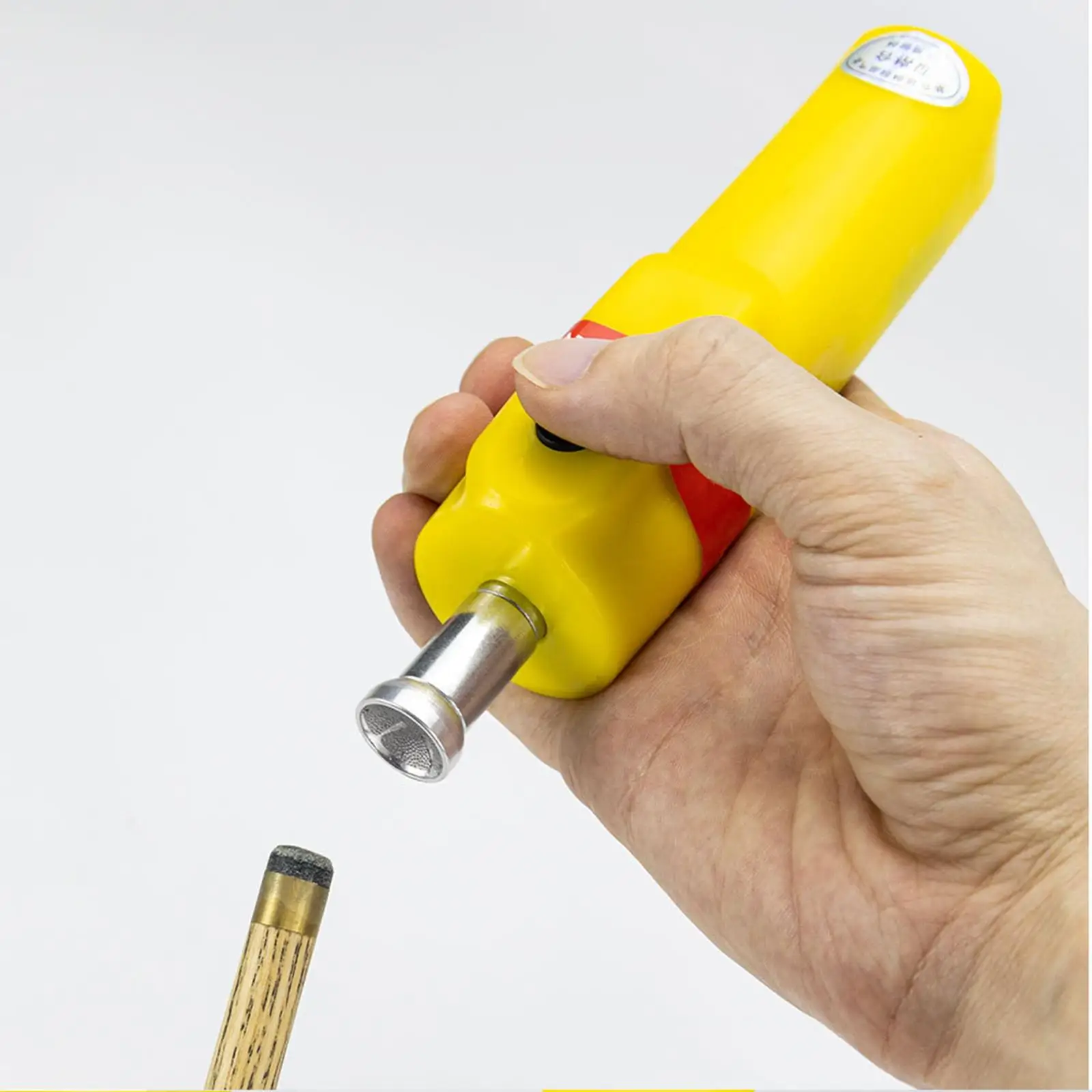 

Electric Pool Cue Tip Shaper Sander Kit for Easy Billiard Cue Maintenance and Repair at Home