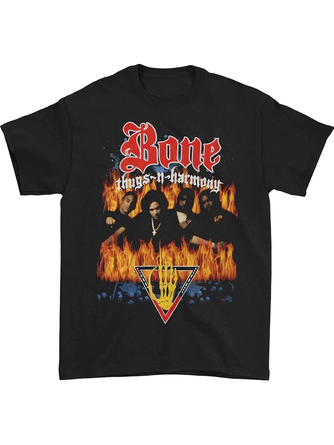 

Bone Thugs-N-Harmony "Look Into My Eyes" T-Shirt - Cotton Loose Fit, Festival Novelty Wear