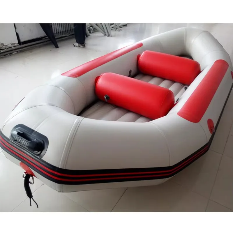 2026 430cm River Raft Fishing Rowing Boat Outdoor Sport Inflatable Boat Floating Rubber Boat