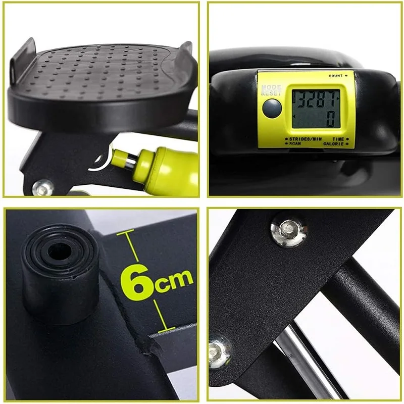 

Exercise Step Platform, Adjustable Mini Stair Stepper Exercise Equipment Step Machine, Stair Stepper Home Exercise Equipment