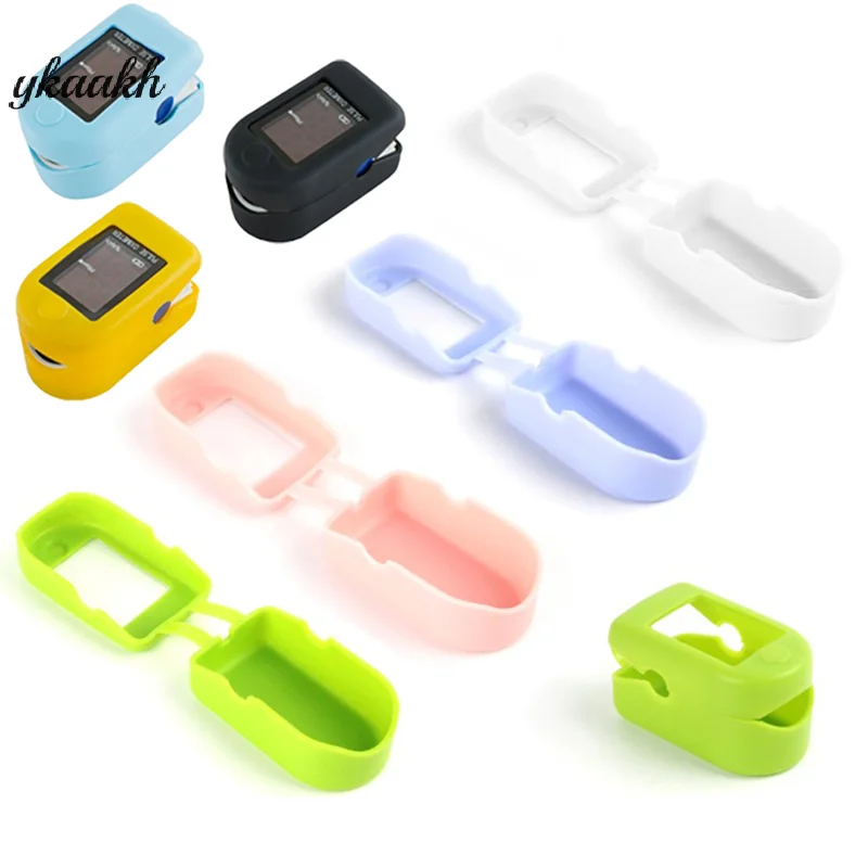 

Rubber Protector Silicone Case Protective Cover For Finger Pulse Oximeter Colors