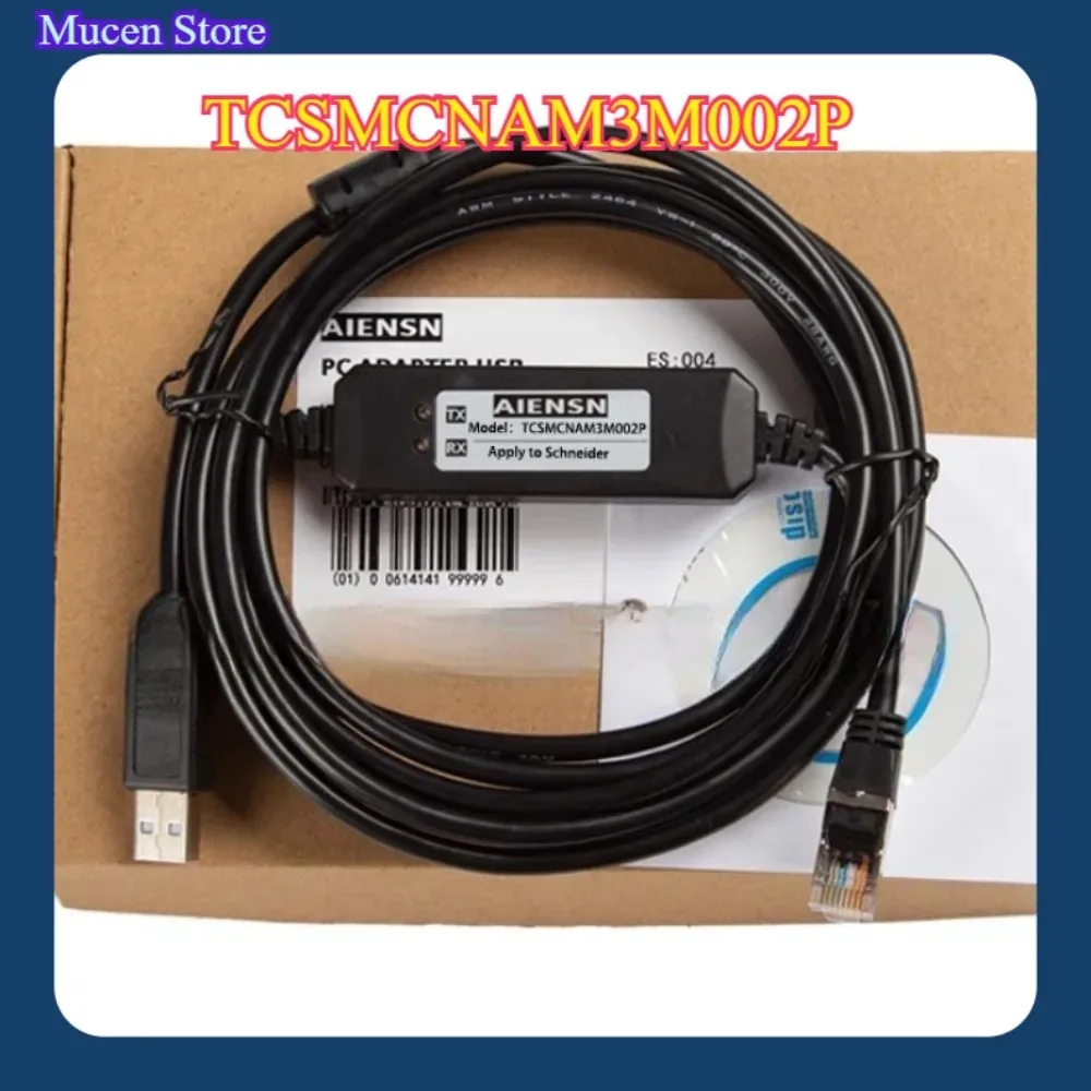 1PC FOR TCSMCNAM3M002P ATV Inverter/LXM Servo Debugging Cable Download Line 3M