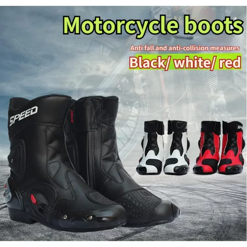 

Мотоциклетные ботинки Tribe для верховой езды, непромокаемые, дышащие, мотоциклетные ботинки, рыцарские ботинки, ботинки для мотокросса, ботинки