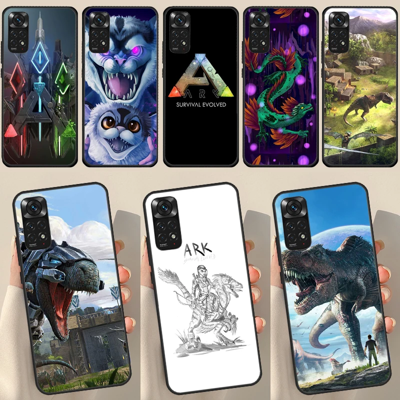 Game ARK Survival Evolved For Redmi Note 12 Pro Plus Cover For Redmi Note 10 8 9 11 Pro 12S 11S 10S 9S 9C 10C 12C Case