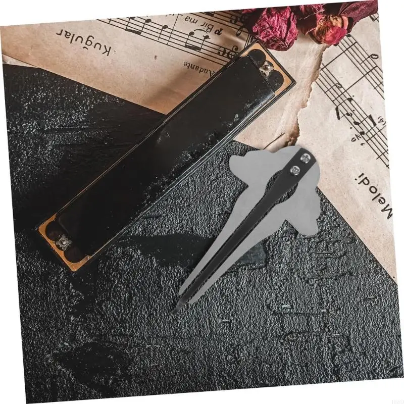Artistic Silver Black Aluminum Jaw Harps Combines Modern Aesthetic With Ancient Technology For Crisp Clear 