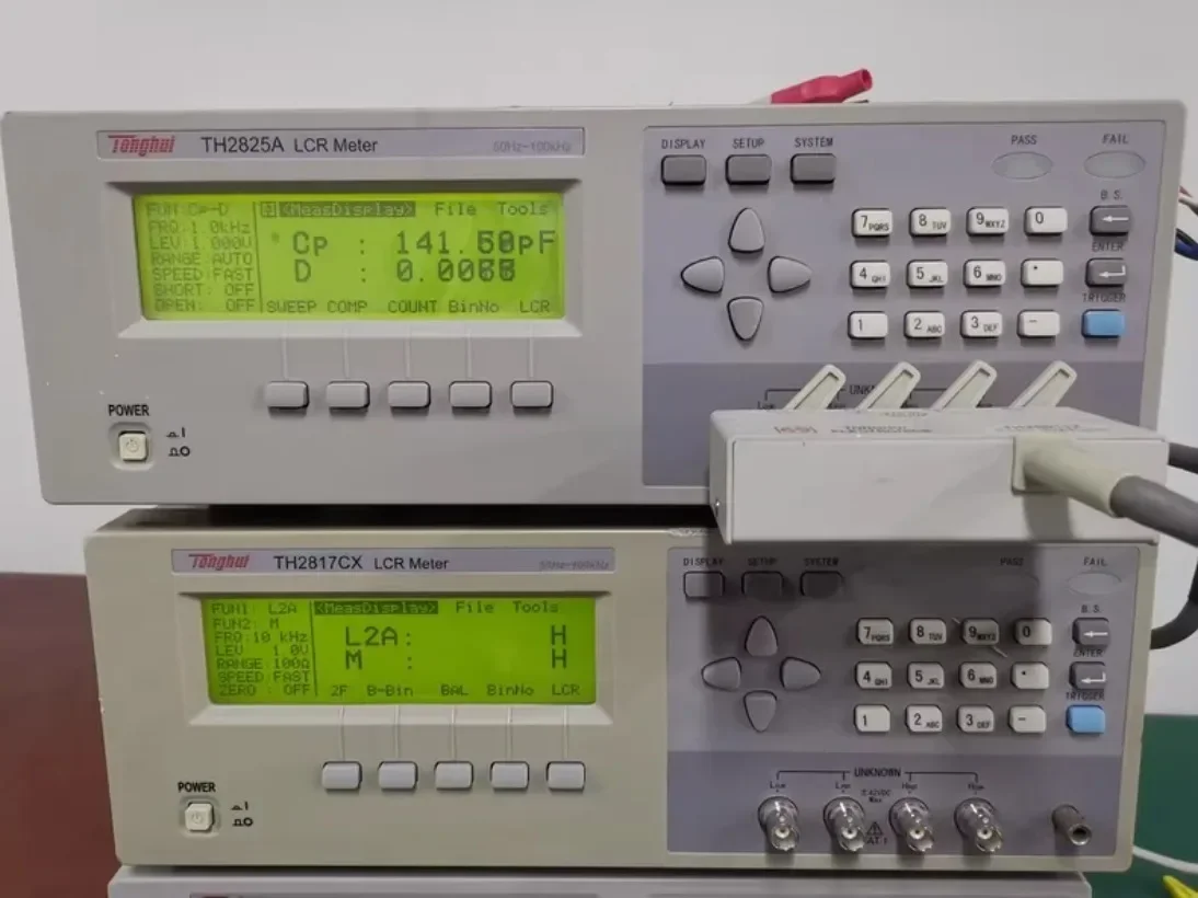 Tonghui TH2825A High-speed LCR Meter 10 Frequencies 40Hz-100kHz#XHD