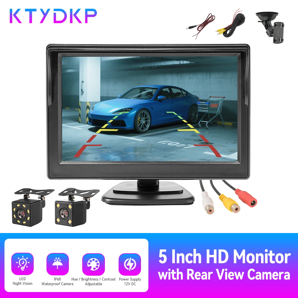 Ktydkp 5 Inch Car M…