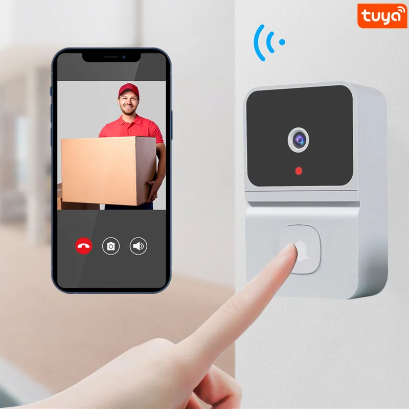 Visual Doorbell Photography T23 Graffiti Intelligent Bo Tong Solution Language Docking Remote Monitoring Doorbell USB