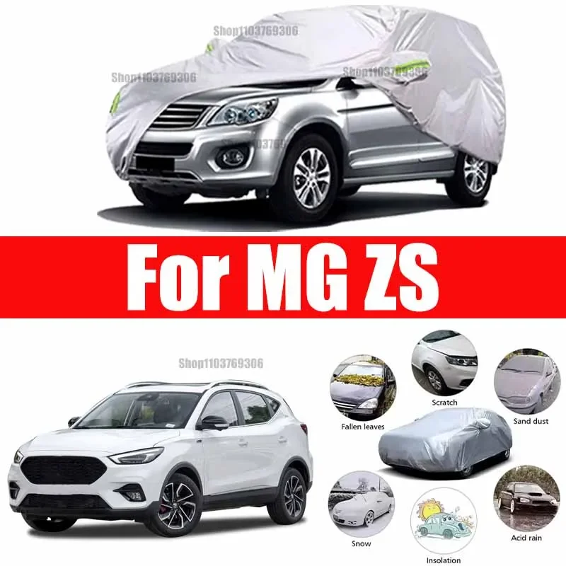 

For MG ZS Outdoor Protection Full Car Covers Snow Cover Sunshade Waterproof Dustproof Exterior Car accessories