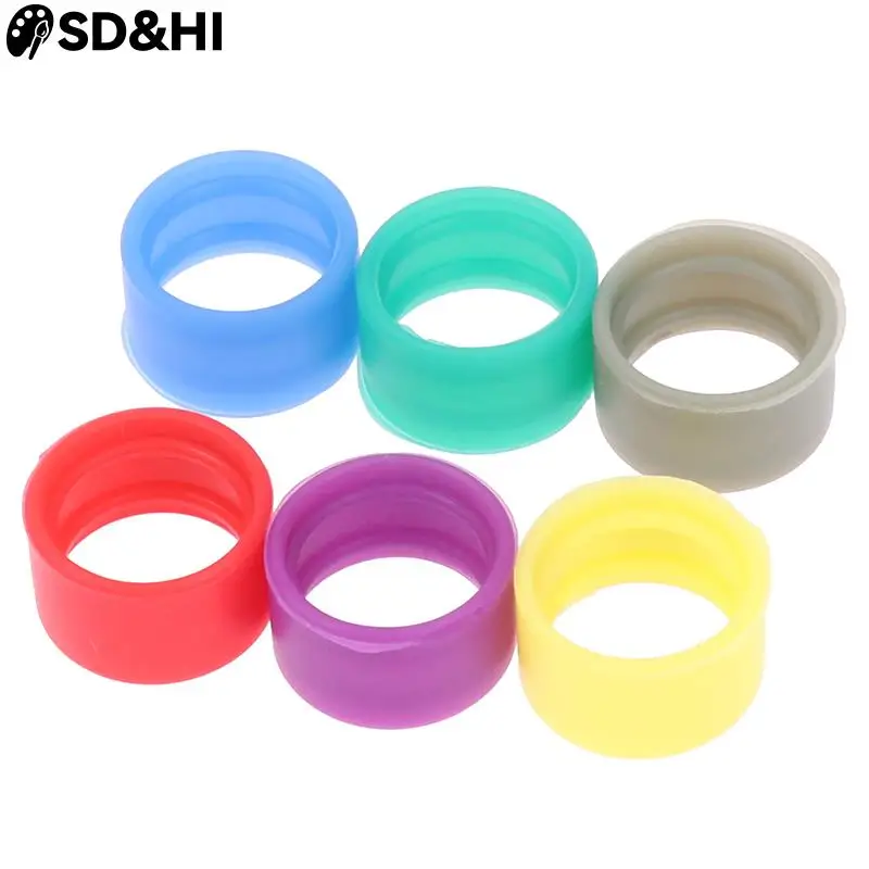 6 Colors Color ID Bands Distinguish For Radio Antenna XPR3500 XPR7380 XPR7550 P8668 P8268 P6600 Walike Talkie