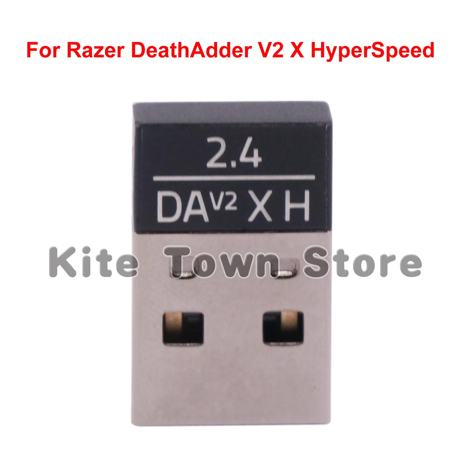 

2.4G USB Dongle Mouse Receiver Replacement for Razer DeathAdder V2 X HyperSpeed Wireless Gaming Mouse