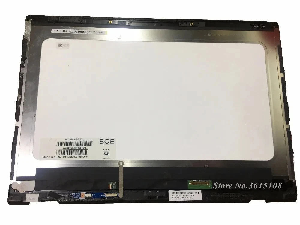 

13.3" FHD Lcd Touch screen Digitizer Replacement Assembly For hp envy 13-ad 13-ad007ns 13-ad008nx 928479-001 928475-001