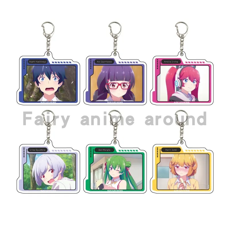 LOVE FLOPS Aoi Izumisawa Amelia Irving 6cm  chaveiro Keychain брелок на ключи