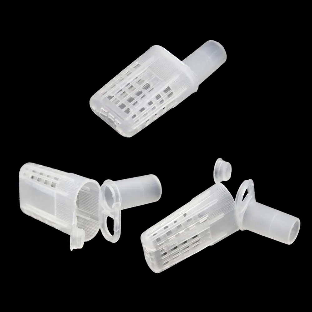 120 Pcs Bee Queen Cages Protection Queen Wangtaipu Equipment Bee Plastic White Safety Beekeep Cage Beekeeping Supplies