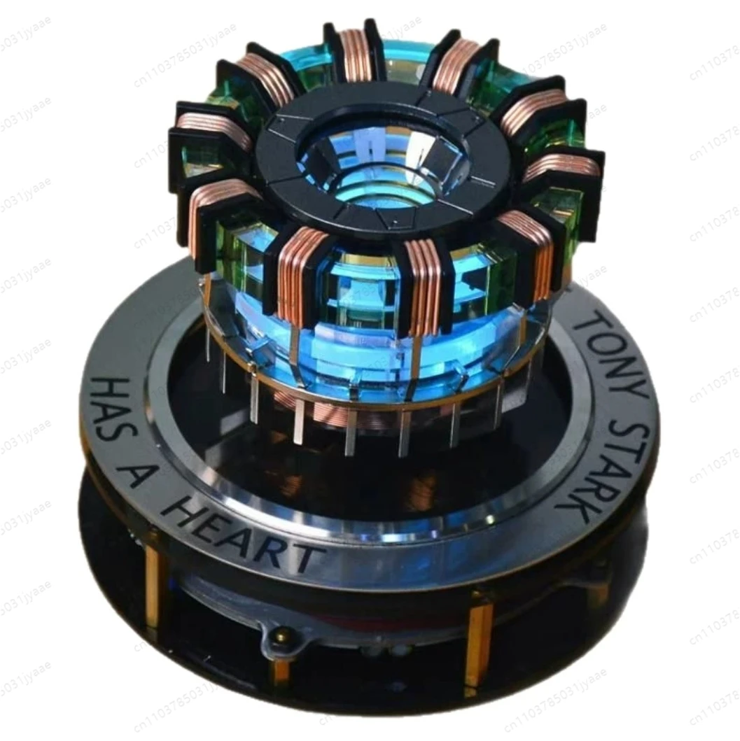 

Magnetic Levitation Heart Reactor with Light Black Technology Cool Creative Ornaments Birthday Gift for Boys