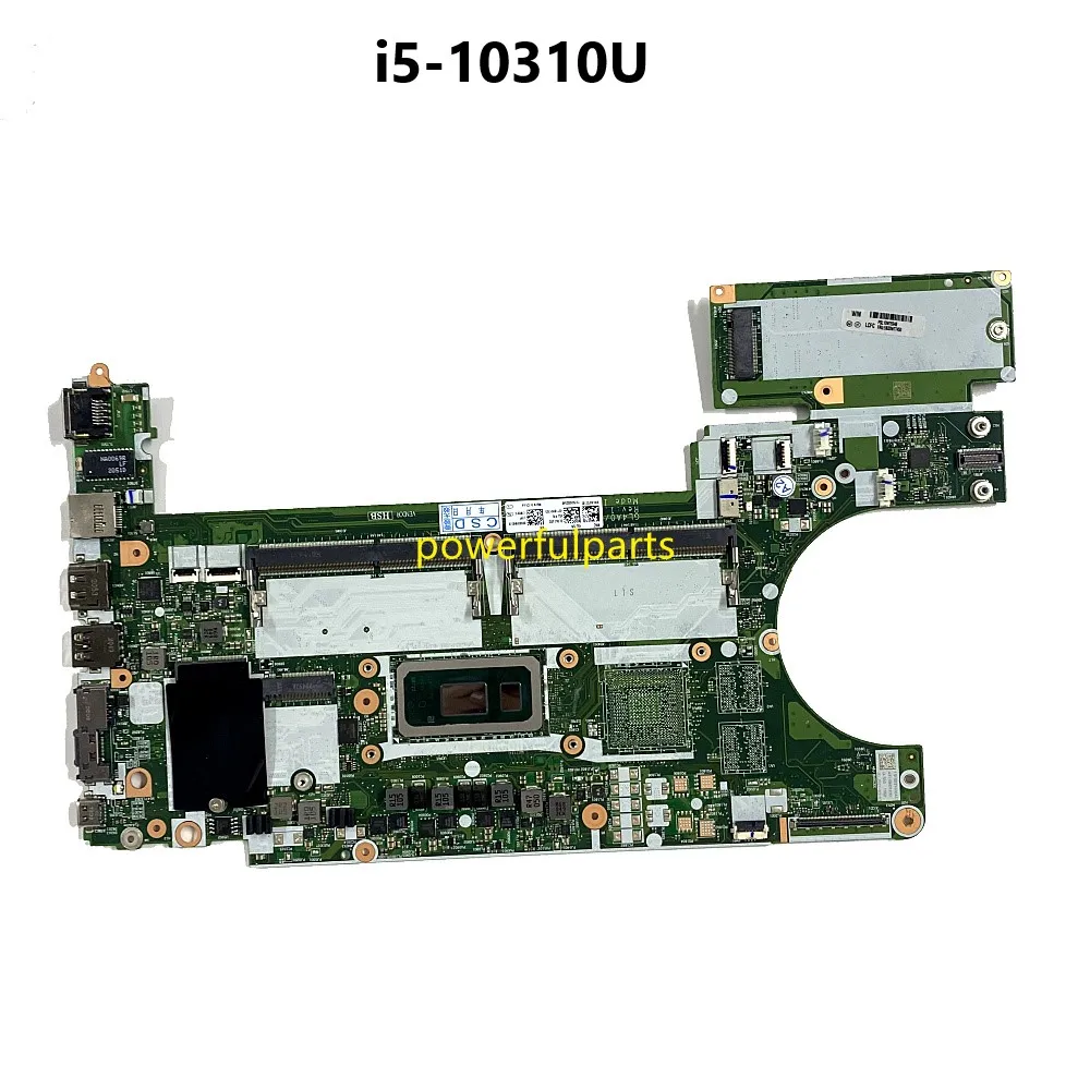 100% Working For Thinkpad L14 L15 Motherboard i5-10310U On-Board GL4A0 GL5A0 NM-C631 Mainboard Tested Ok