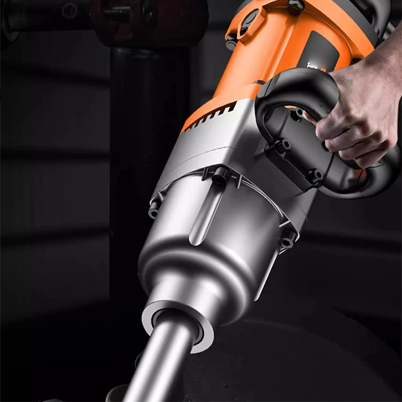 

Long/Short Shank Electric Wrench 220V High Power Automotive Repair & Excavator Maintenance Industrial Grade High Torque Heavy-Du