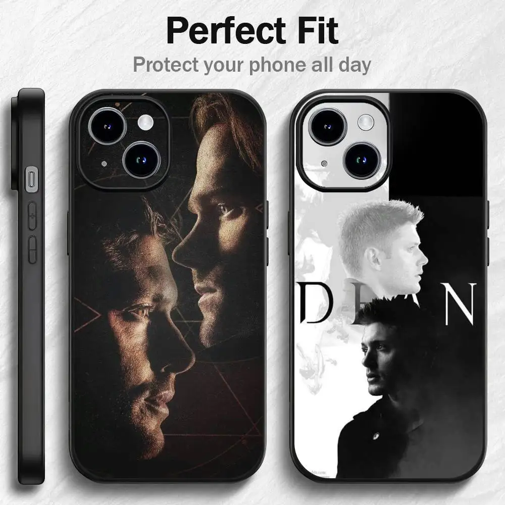 

Celebrity D-Dean Winchester Phone Case For 11 12 13 14 15 16Pro Max mini classic Plus strong magnetic attraction