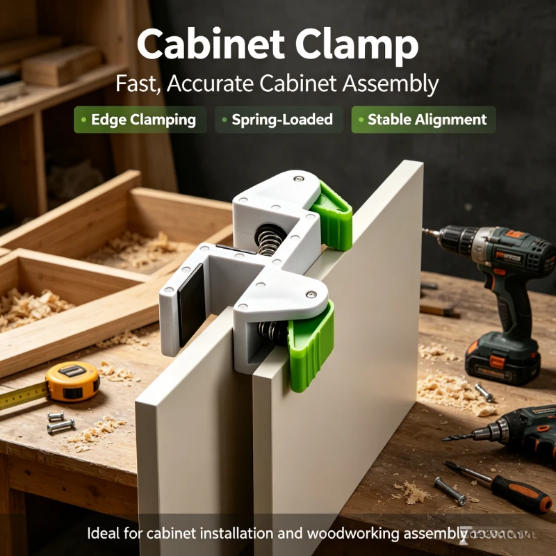 New Woodworking Fast Trim Clamp Cabinet Wardrobe Panel Furniture Installation Auxiliary Fixture Quick Panel Trim Auxiliary Jig
