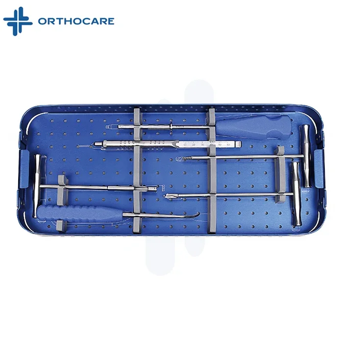 Trauma  surgery small fragment instrument set OEM 3-year manual online technical support 3.5/4.0mm DCP board TUV