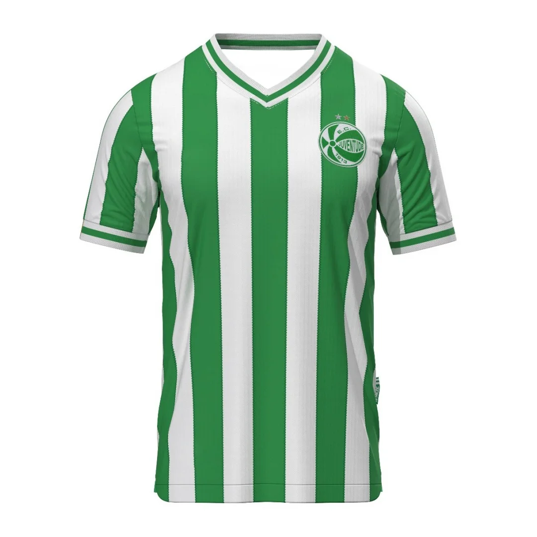 26-27 EC Juventude Home football jersey Competition training suit Sports Leisure Men's T-Shirt Children's Clothing Tee Woman ﻿