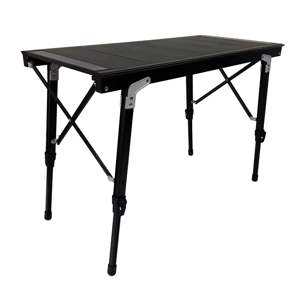 

Aluminum Alloy Tactical Outdoor Folding Table For Beach Camping Use