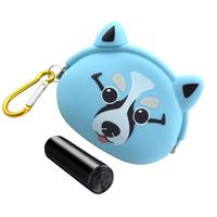 Dog Treat Pouch Silicone Pet Snack Pouch Portable Pet Training Container Pet Poop Bag Dispenser Treat Storage Bag Dogs For Pet