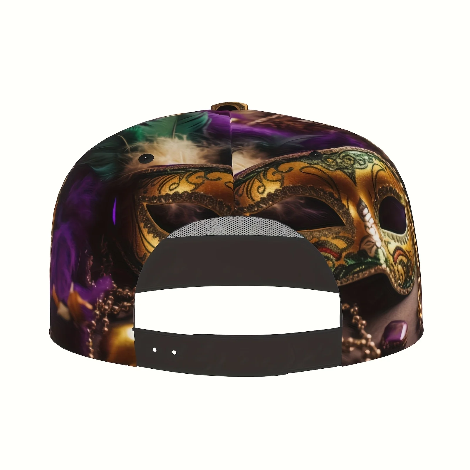 1pc,  Hat Golf Hat, Mardi Gras Mask, Men's and Women's Sports Fashion, Suitable for Seasonal Running Exercise